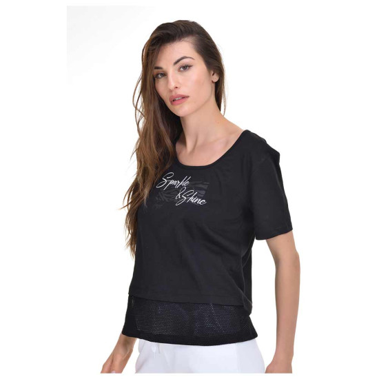 Target Γυναικεία κοντομάνικη μπλούζα Single Jersey & Mesh "Sparkle" Target Γυναικεία κοντομάνικη μπλούζα Single Jersey & Mesh "Sparkle"